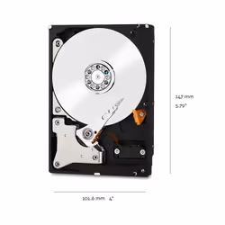 Western Digital WD Red internal hard drive 12 TB 5400 RPM 256 MB 3.5" Serial ATA III