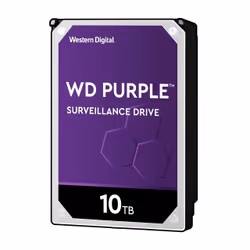 Western Digital Purple, 10 TB, 7200 RPM, 256 MB, 3.5", Serial ATA III