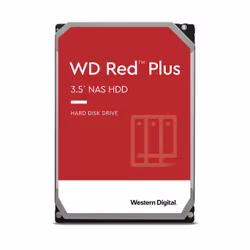 Western Digital WD Red Plus, 2 TB, 5400 RPM, 3.5", Serial ATA III
