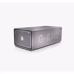SanDisk G-RAID 2, 40 TB, 3.2 Gen 1 (3.1 Gen 1), 7200 RPM, Grey