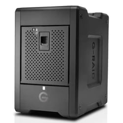SanDisk G-RAID SHUTTLE 4 disk array 96 TB Desktop Black