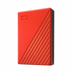 Western Digital My Passport WDBR9S0060BRD-WESN external hard drive 6 TB 2.5" Micro-USB B 3.2 Gen 1 (3.1 Gen 1) Red - Additional view 2