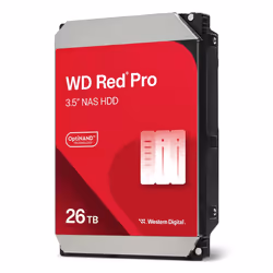 Western Digital Red Pro WD260KFGX, 26 TB, 7200 RPM, 512 MB, 3.5", Serial ATA III