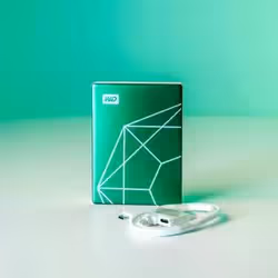 Western Digital My Passport Ultra, 20th Anniversary Edition external hard drive 2 TB 2.5" USB Type-C 3.2 Gen 1 (3.1 Gen 1) Green - Additional view 2