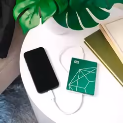 Western Digital My Passport Ultra, 20th Anniversary Edition external hard drive 2 TB 2.5" USB Type-C 3.2 Gen 1 (3.1 Gen 1) Green - Additional view 3