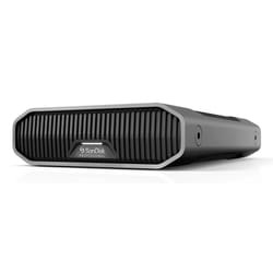 SanDisk G-DRIVE external hard drive 26 TB 7200 RPM USB Type-C 3.2 Gen 2 (3.1 Gen 2) Stainless steel