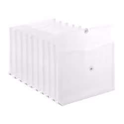 Staples Poly Envelopes w/ Side Opening Letter Clear 10/Pac