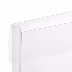Staples Poly Envelopes w/ Side Opening  Letter  Clear  10/Pac
