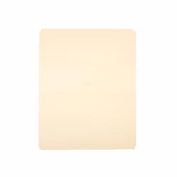 Staples 116889 Manila File Folders Legal Single Tab 100/Box