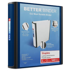 Staples Better Binder  2-Inch  Black