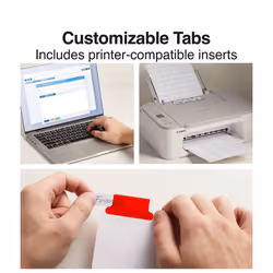 Staples 462754 Big Tab Insertable Paper Dividers 8-Tab Multicolor (13492/11123)