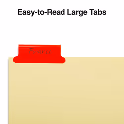Staples 431421 Big Tab Insertable Paper Dividers 5-Tab Buff 4 Sets/PK