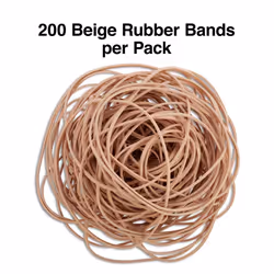 Staples Rubber Bands  Size #117B  (1 Lb)