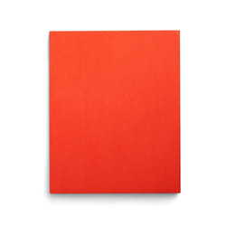 Staples 578539 School Grade 2 Pocket Folder Orange 25/Box