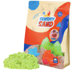 Sensory Sand 5 Pounds of Green Play Sand Bulk Refill Size