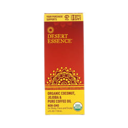 Desert Essence, Organic Coconut, Jojoba & Pure Coffee Oil, 4 fl oz (118 ml)