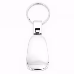 Au-TOMOTIVE GOLD  INC. Officially Licensed Chrome Metal Tear Drop Key Chain for Honda