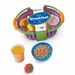 Learning Resources New Sprouts Breakfast Foods Basket - 16 Pieces Age