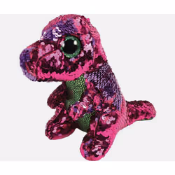 Official TY Plush Soft Toy Characters -  Medium Flippable Ty - stompy