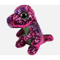 Official TY Plush Soft Toy Characters -  Medium Flippable Ty - stompy