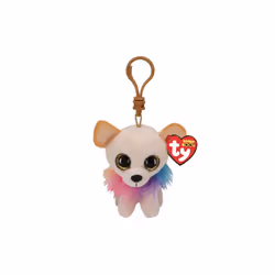 Official TY Plush Soft Toy Characters - Key Clips - Chewy