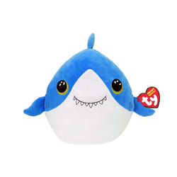 Official TY Plush Soft Toy Characters - 10" Squish A Boos - Finsley