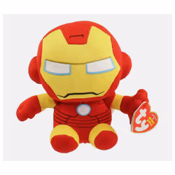 TY Marvel Avengers Plush Soft Toy - Beanie Babies - Iron Man