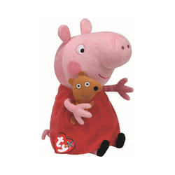 TY Peppa Pig Characters Plush Soft Toy - Beanie Babies - Peppa Pig Med