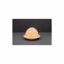Small Lithophane Dome Tealight Candle Holder - Happy New Home