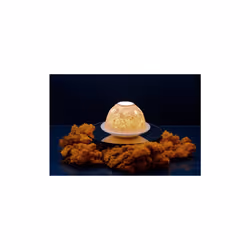 Small Lithophane Dome Tealight Candle Holder - Blue Tits And Blossoms