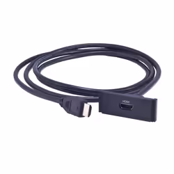 AMX HPX-AV101-HDMI outlet box Black