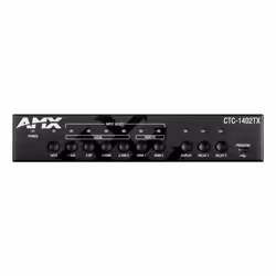 AMX CTC-1402, 4096 x 2160 pixels, AV transmitter & receiver, Wired, Black, HDCP
