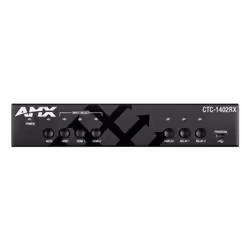 AMX CTC-1402 AV transmitter & receiver Black