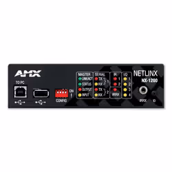 AMX NX-1200, Black, 1U, Metal, 512 MB, 4000 MB, 10,100 Mbit/s