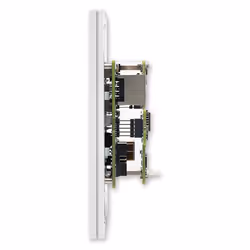 AMX MET-6NE push-button panel White