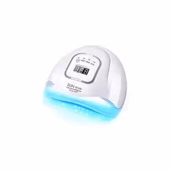 150W UV LED Nail Curing Lamp Gel Polish Dryer with 4 Timer Settings, Professional Manicure Pedicure LED Nail Art Auto Sensor  ...