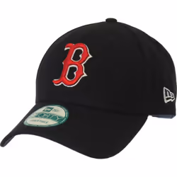 New Era 9FORTY Boston Red Sox Adjustable Velcro Strap Baseball Cap Navy
