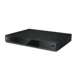 LG DP132H DVD Player Full HD Upscaling  Traditional DVD Playback  USB Playback  HDMI Out  USB Direct Recording  with Remote Control - Black