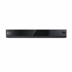 LG DP132H DVD Player Full HD Upscaling  Traditional DVD Playback  USB Playback  HDMI Out  USB Direct Recording  with Remote Control - Black