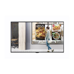 LG 49XS2E-B Signage Display Digital signage flat panel 124.5 cm (49") IPS 2500 cd/m² Full HD Black WebOS 24/7