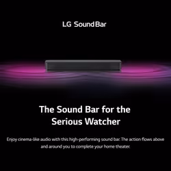 LG Soundbar SK1 2.0 ch Compact Sound Bar with Bluetooth