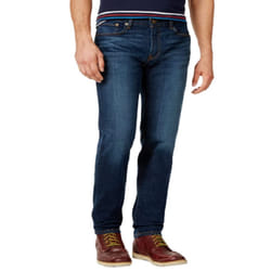 Tommy Hilfiger mens Slim Fit Stretch Jeans  Medium Rinse  42W x 32L US