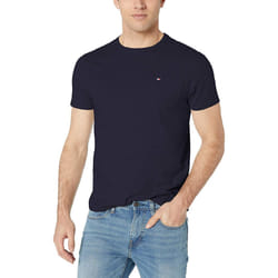 Tommy Hilfiger mens Tommy Hilfiger Men's Short Sleeve Crewneck With Po