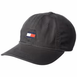 Tommy Hilfiger Men's Ardin Dad Hat Baseball Cap Charcoal One Size US