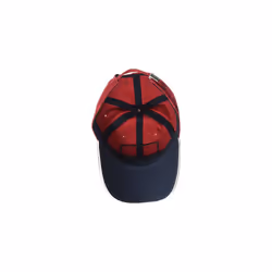 Tommy Hilfiger Men's Cole Dad Hat  core red  One Size