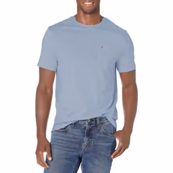 Tommy Hilfiger Men's Big & Tall Essential Short Sleeve Cotton Crewneck
