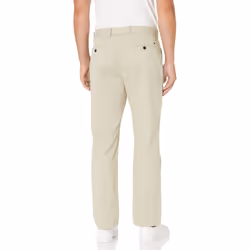 Tommy Hilfiger Men's Stretch Chino Pants in Custom Fit  Sand Khaki  36