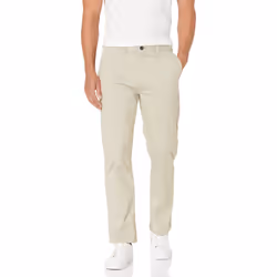Tommy Hilfiger mens Stretch Chino in Custom Fit Casual Pants  Sand Kha