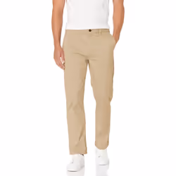 Tommy Hilfiger Men's Stretch Chino Pants in Custom Fit Mallet 32W x