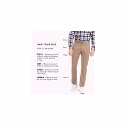 Tommy Hilfiger mens Big and Tall Chinos Classic Fit Stretch Chino Casu